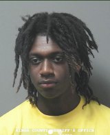 Deputies arrest two subjects in Armona wearing facemasks and backpacks Suspect Phabian Jackson